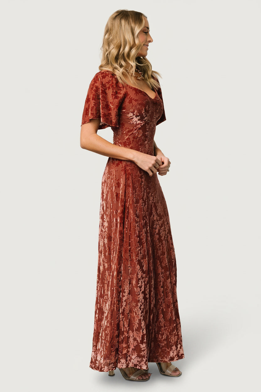 Baltic Born - Everley Velvet Maxi Dress