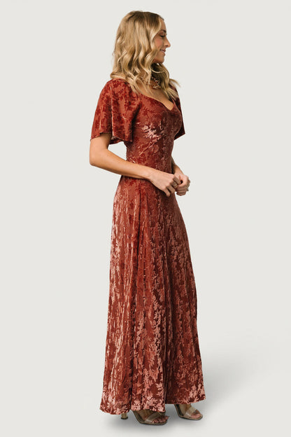 Baltic Born - Everley Velvet Maxi Dress