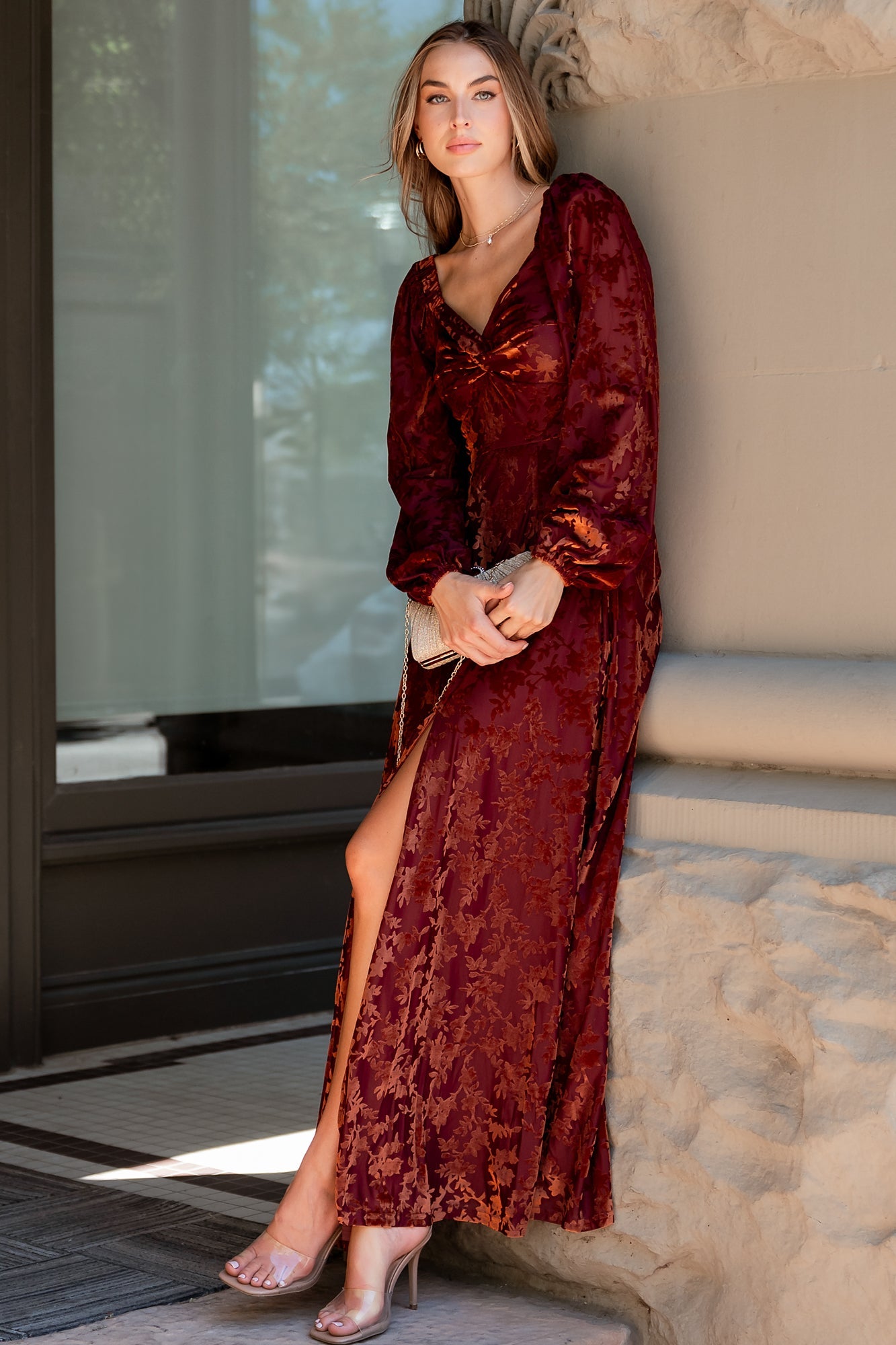 Baltic Born - Aurora Velvet Maxi Dress