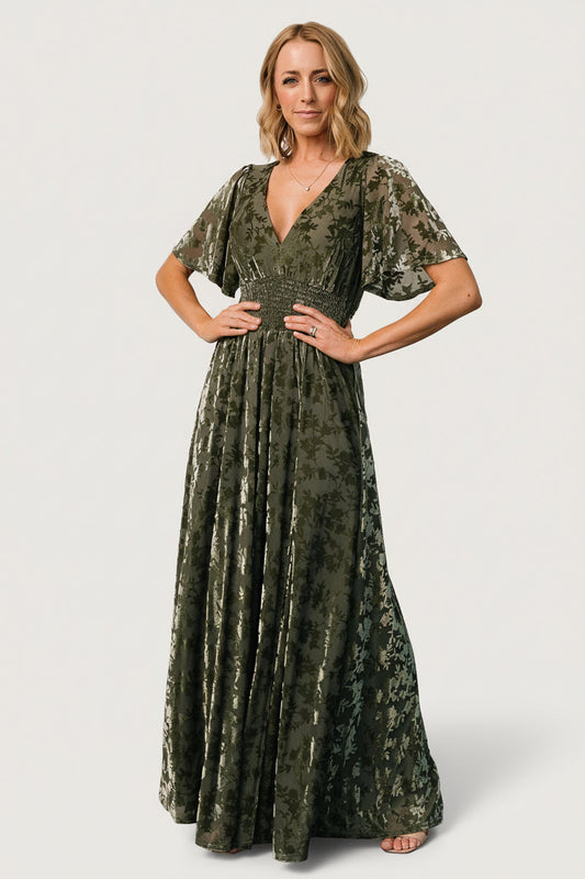 Baltic Born - Veronica Velvet Maxi Dress