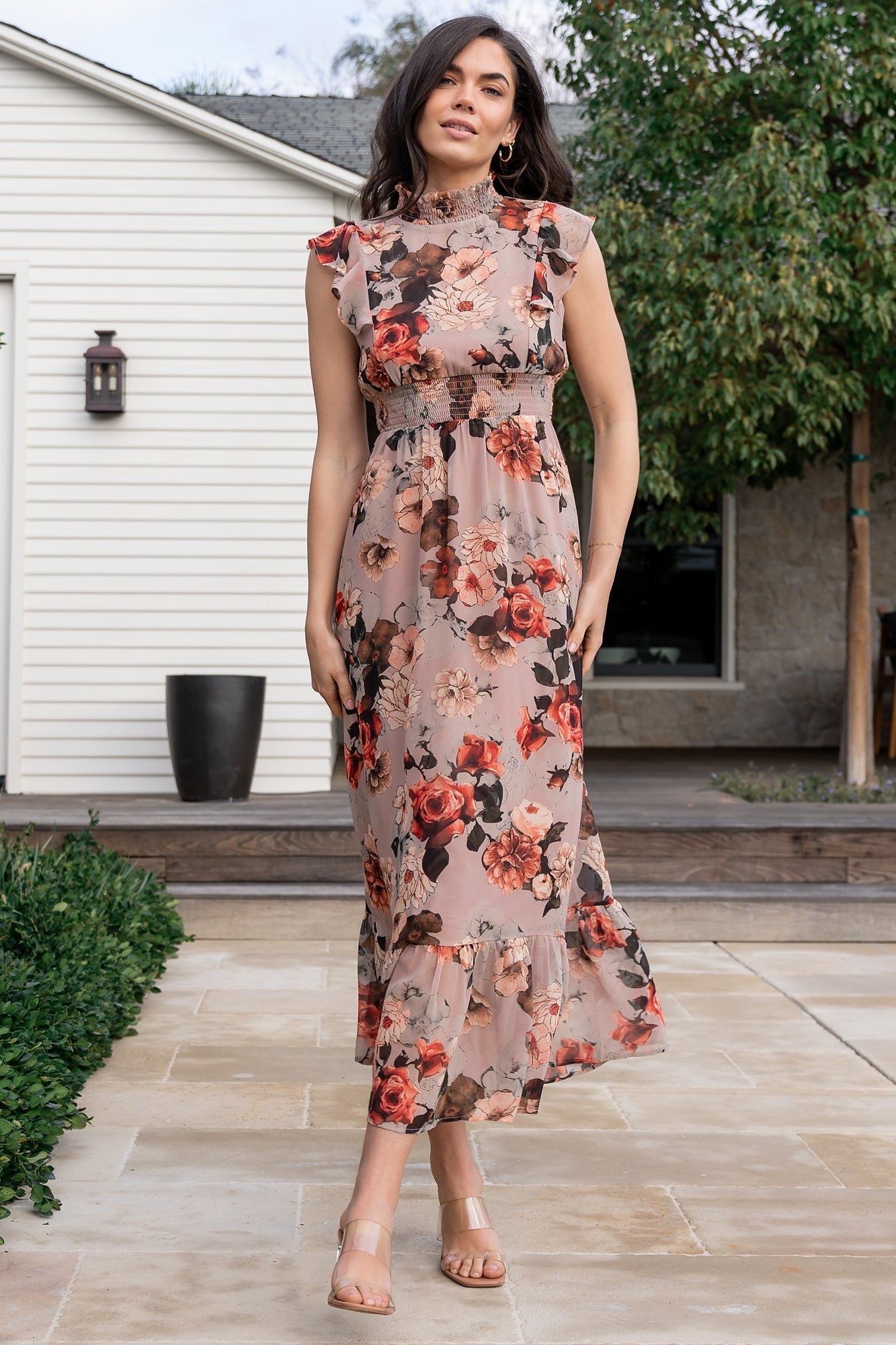 Baltic Born - Kearny Ruffle Maxi Dress