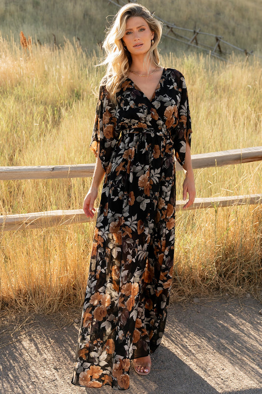 Baltic Born - Kia Kimono Maxi Dress