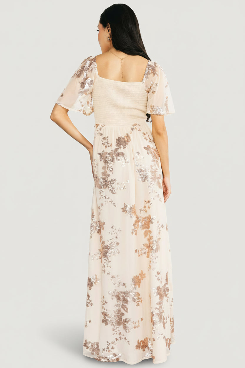 Baltic Born - Karina Sequin Maxi Dress