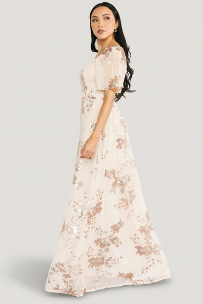 Baltic Born - Karina Sequin Maxi Dress