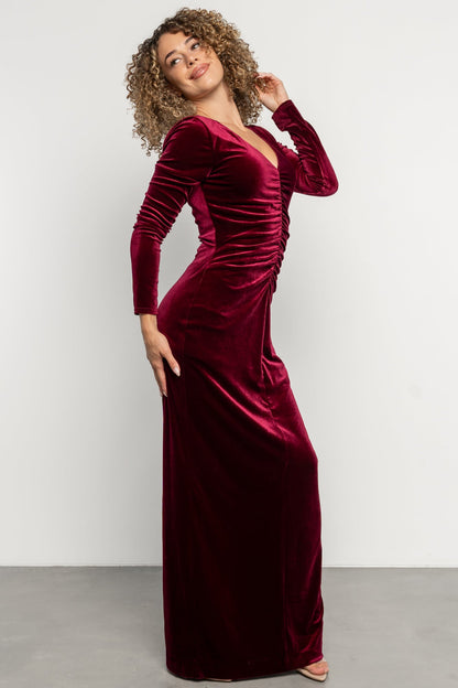 Baltic Born - Kourtney Velvet Maxi Dress