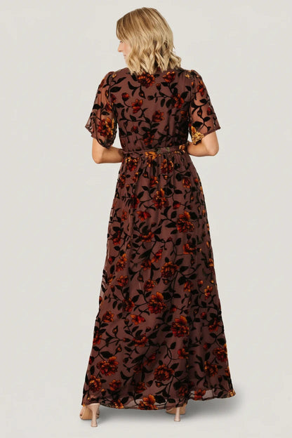 Baltic Born - Uma Velvet Maxi Dress