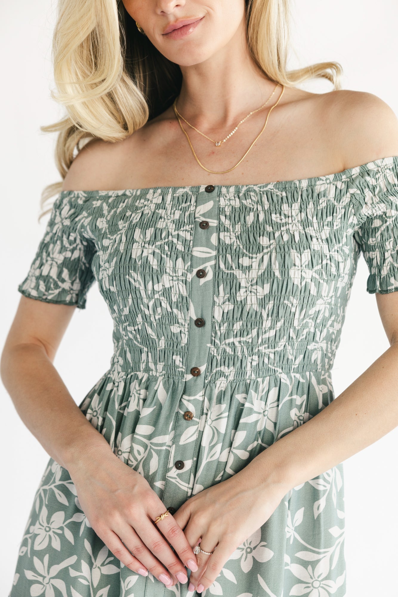 Baltic Born - Payton Off Shoulder Maxi Dress