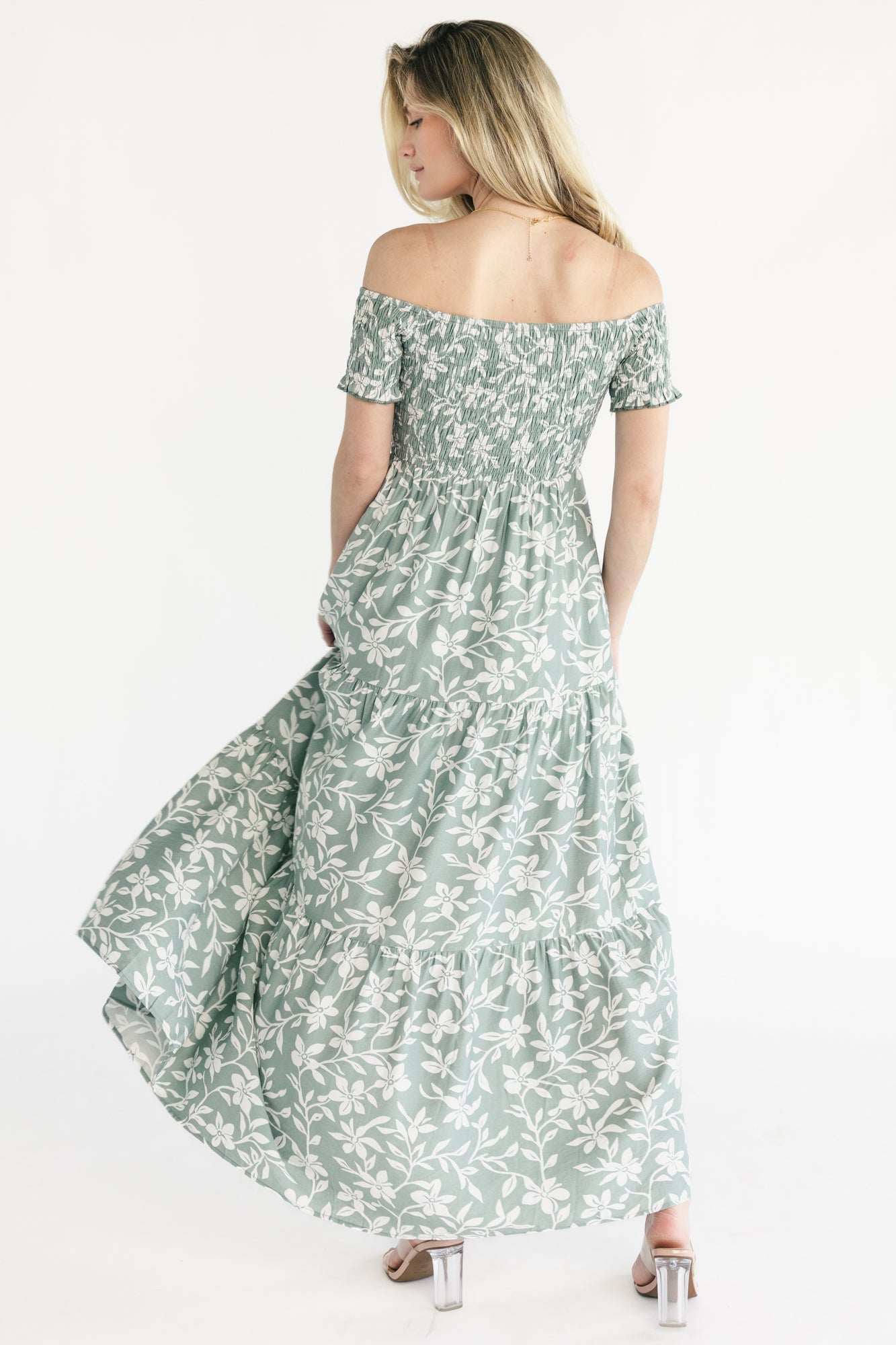 Baltic Born - Payton Off Shoulder Maxi Dress