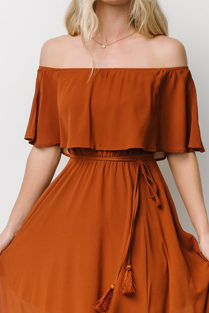 Baltic Born - Victoria Off Shoulder Maxi Dress