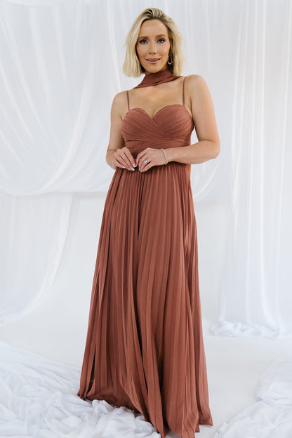 Baltic Born - Georgina Pleated Maxi Dress