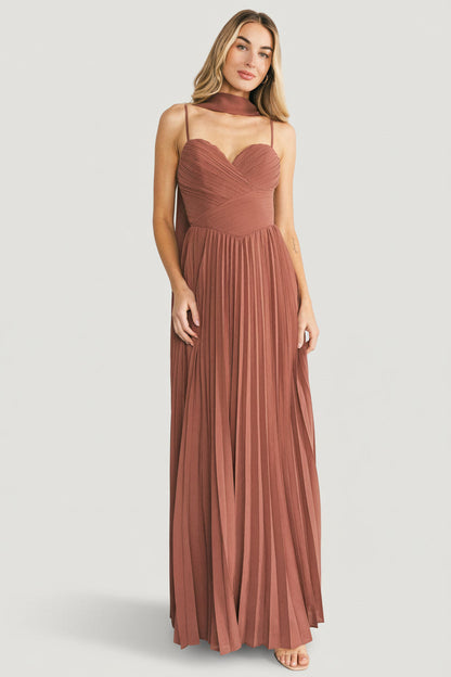 Baltic Born - Georgina Pleated Maxi Dress