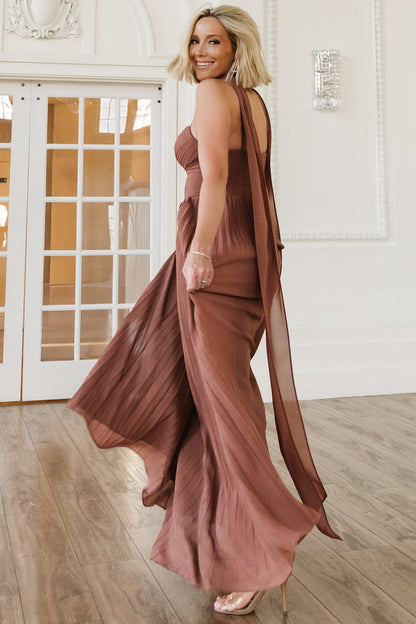 Baltic Born - Georgina Pleated Maxi Dress