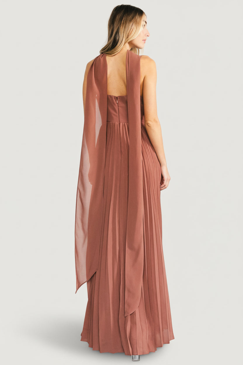 Baltic Born - Georgina Pleated Maxi Dress