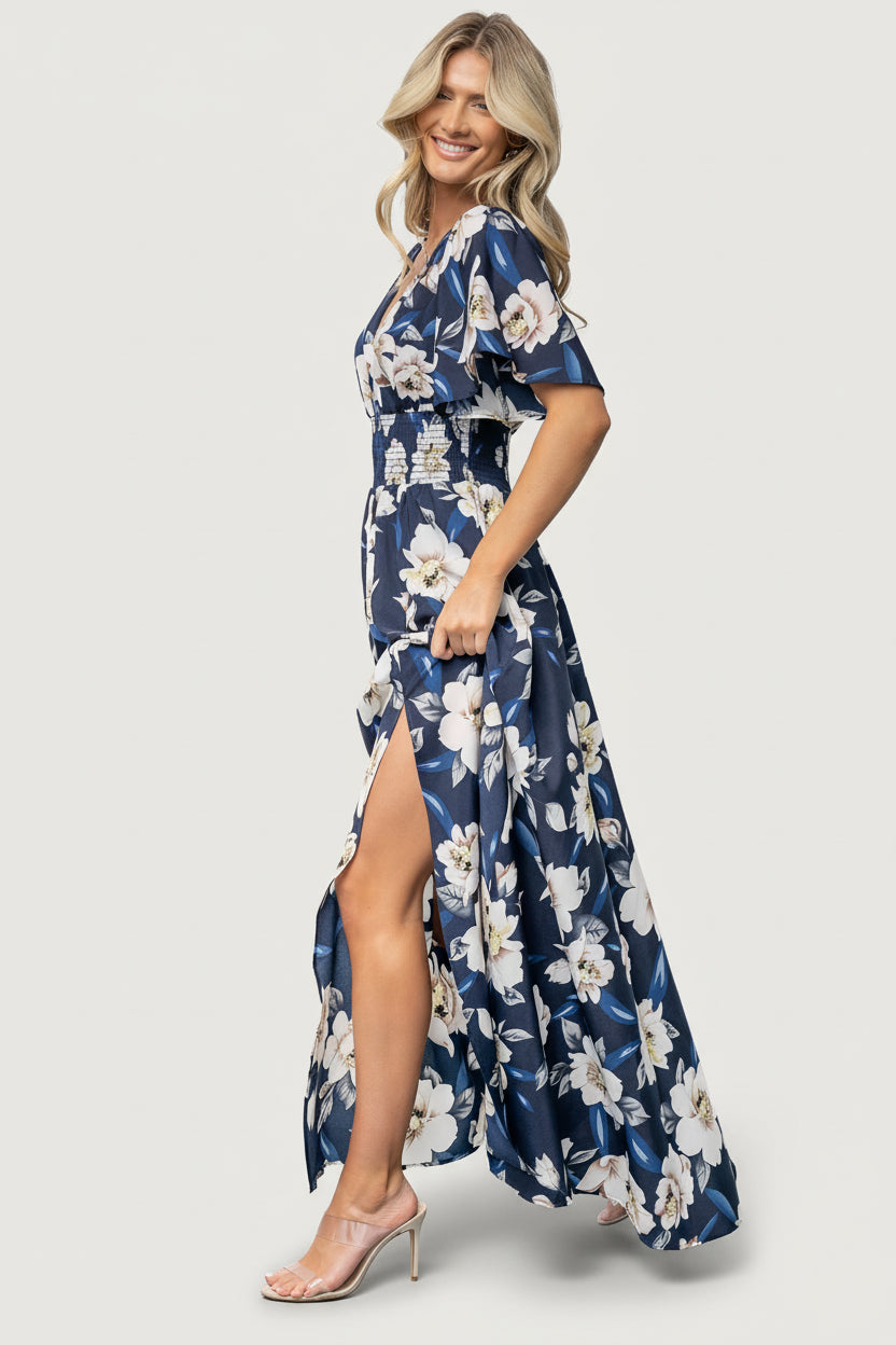 Baltic Born - Verona Smocked Maxi Dress