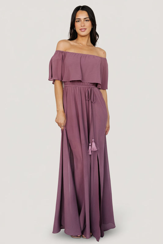 Baltic Born - Victoria Off Shoulder Maxi Dress