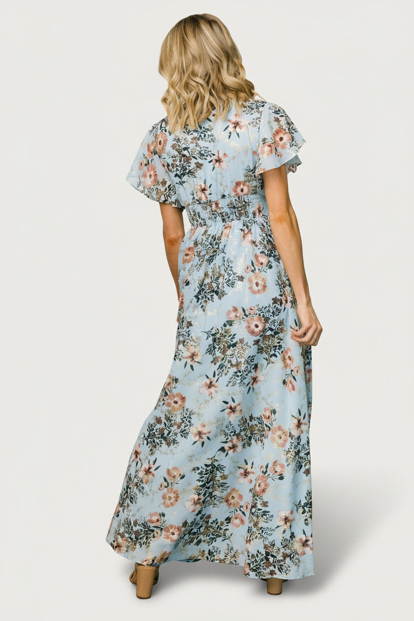 Baltic Born - Lynlee Metallic Maxi Dress