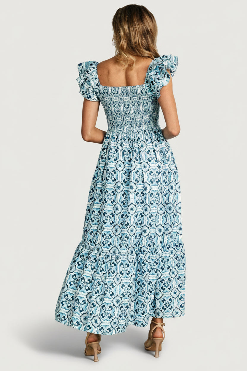 Baltic Born - Zoey Smocked Maxi Dress