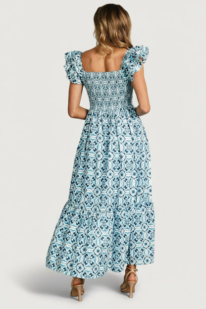Baltic Born - Zoey Smocked Maxi Dress