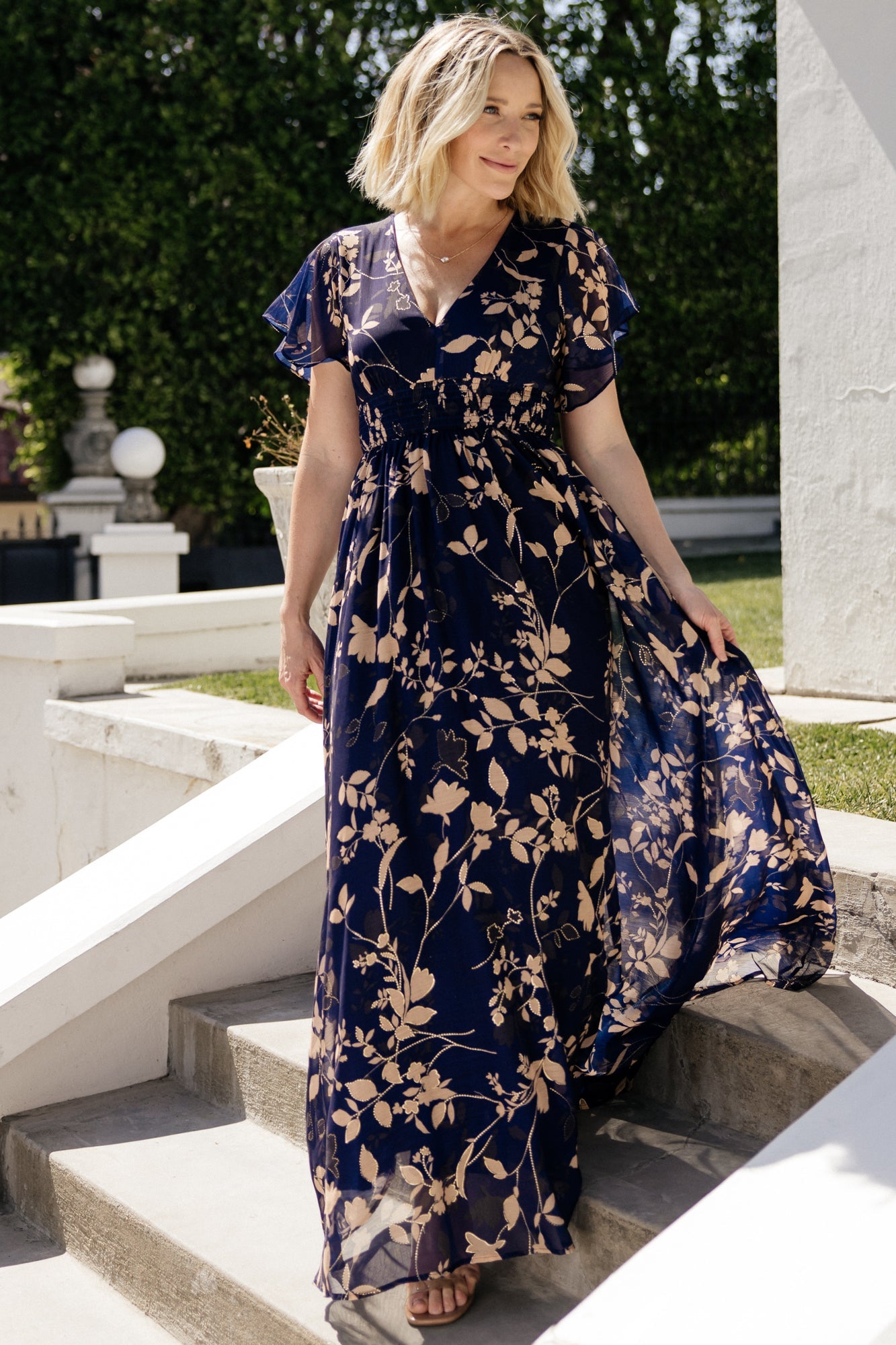Baltic Born - Lynlee Metallic Maxi Dress