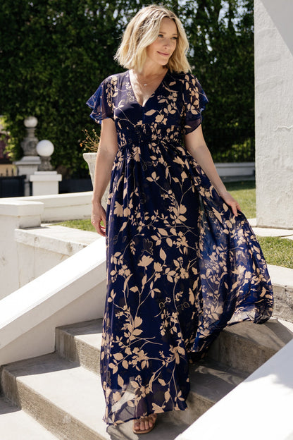 Baltic Born - Lynlee Metallic Maxi Dress