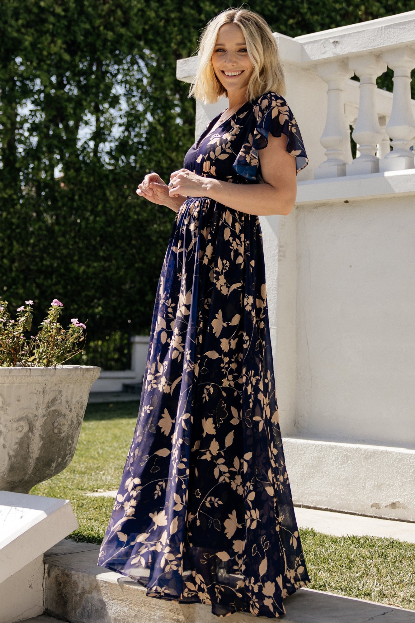 Baltic Born - Lynlee Metallic Maxi Dress
