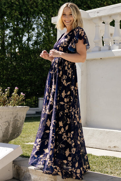 Baltic Born - Lynlee Metallic Maxi Dress