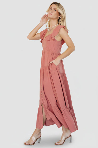 Baltic Born - Ellie Ruffle Top Dress