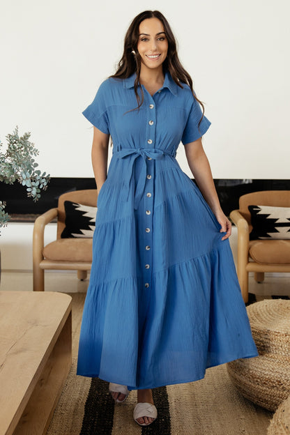 Baltic Born - Aizey Button Up Maxi Dress