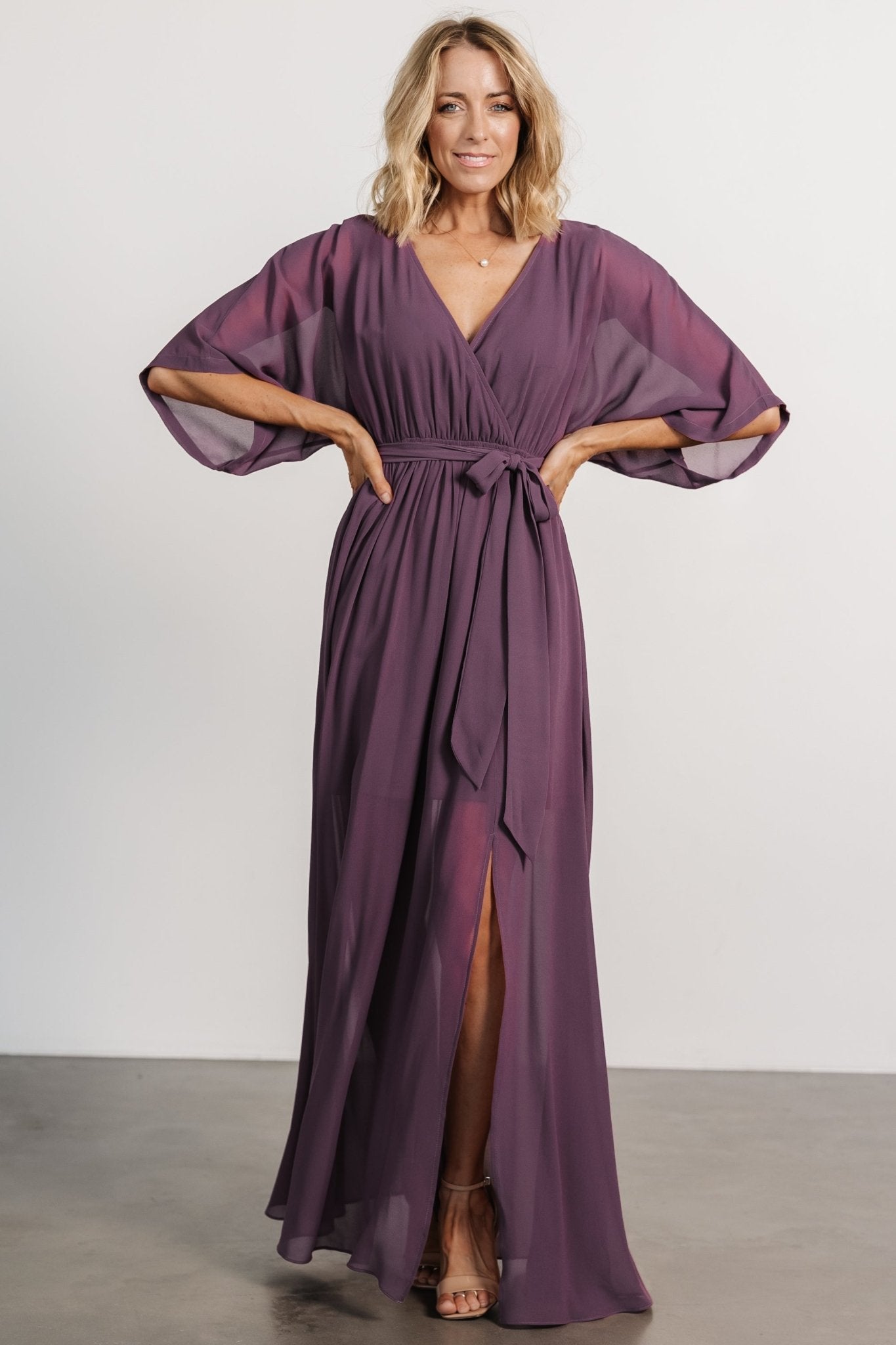 Baltic Born - Kia Kimono Maxi Dress