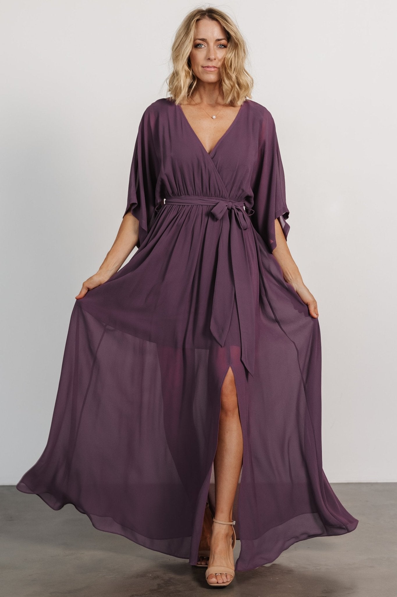 Baltic Born - Kia Kimono Maxi Dress
