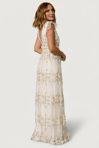 Baltic Born - Eva Embroidered Maxi Dress