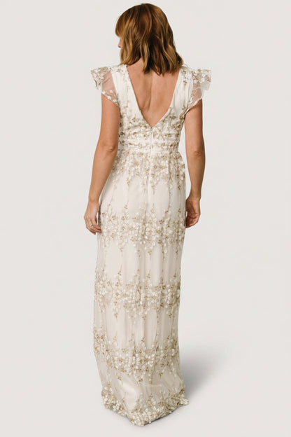 Baltic Born - Eva Embroidered Maxi Dress