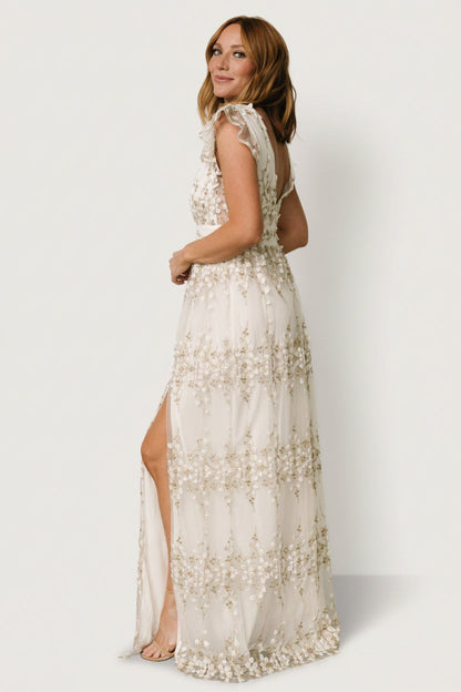 Baltic Born - Eva Embroidered Maxi Dress