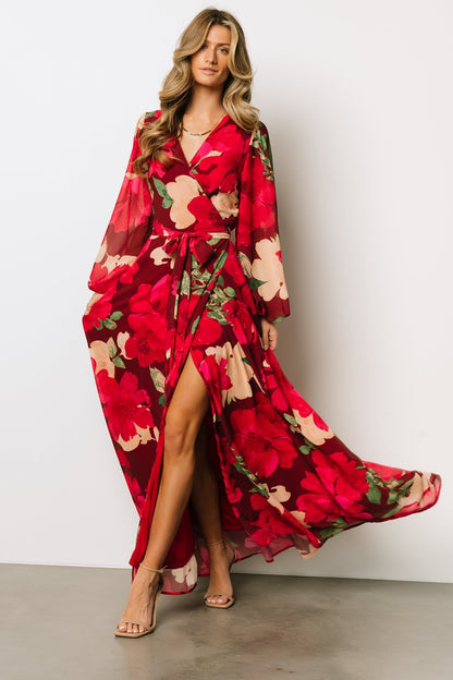 Baltic Born - Katinka Wrap Maxi Dress