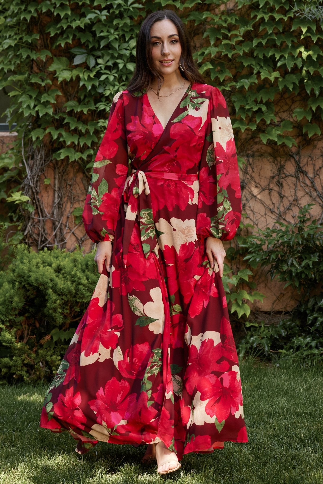 Baltic Born - Katinka Wrap Maxi Dress