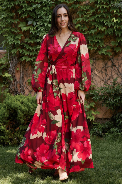 Baltic Born - Katinka Wrap Maxi Dress