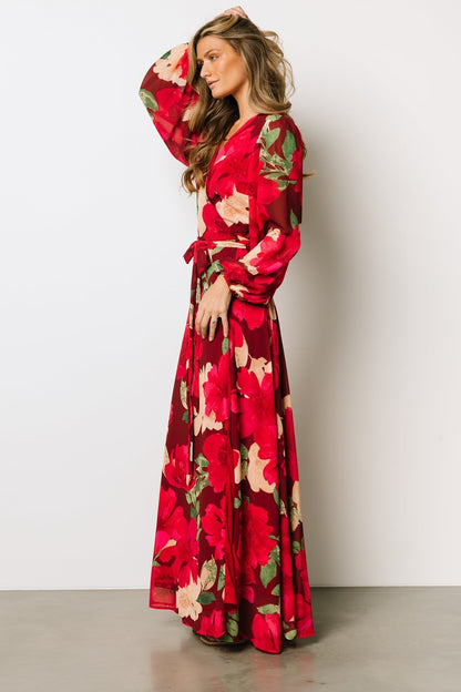 Baltic Born - Katinka Wrap Maxi Dress
