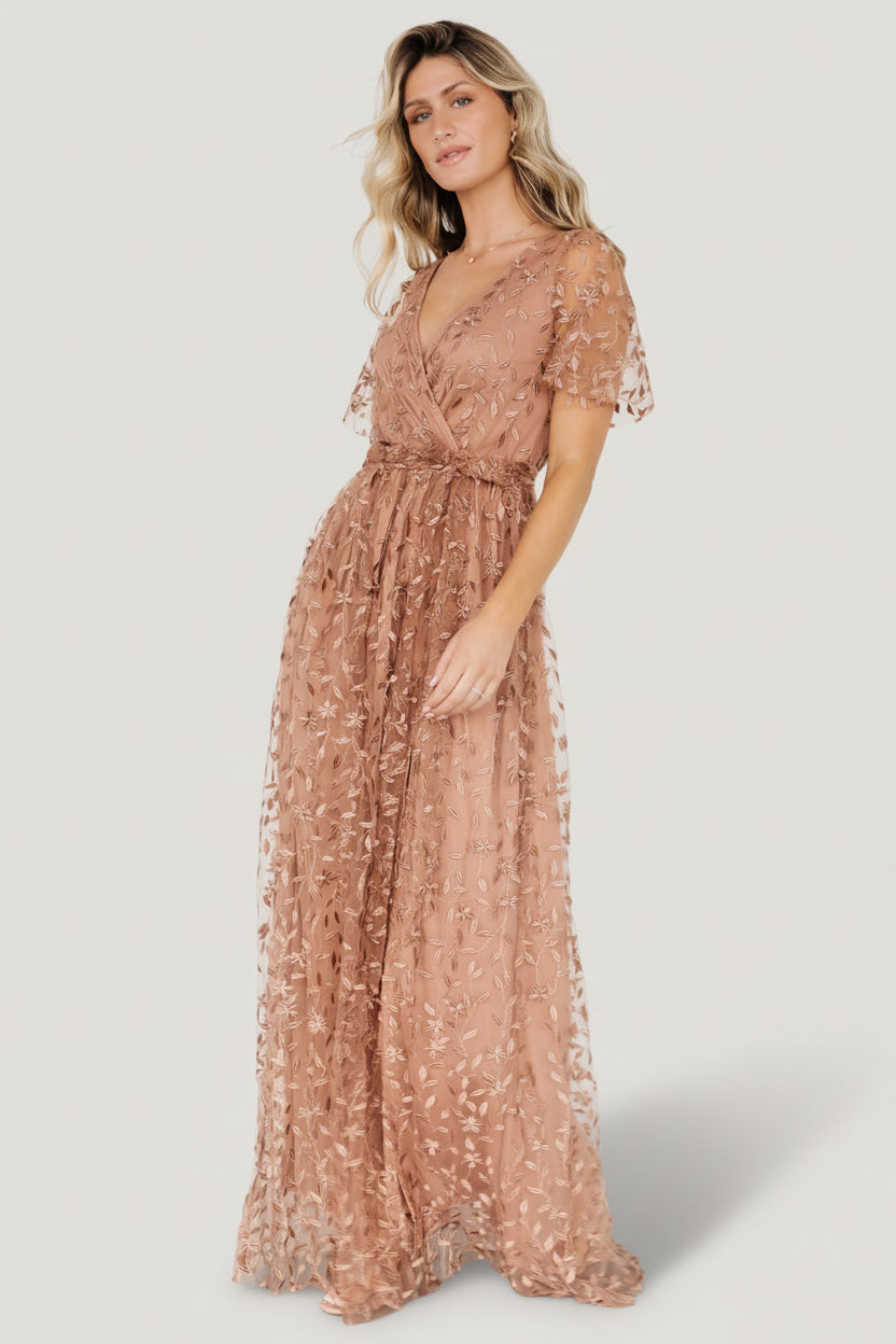 Baltic Born - Marseille Embossed Maxi Dress