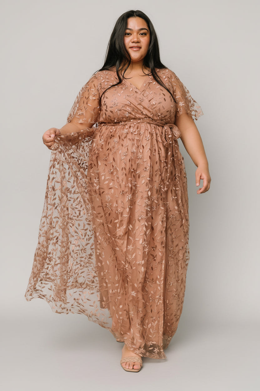 Baltic Born - Marseille Embossed Maxi Dress