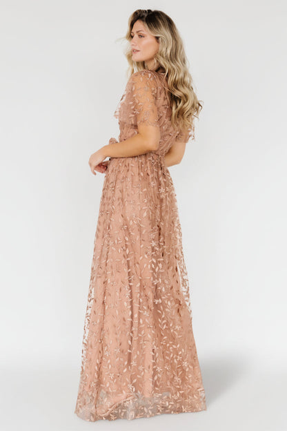 Baltic Born - Marseille Embossed Maxi Dress