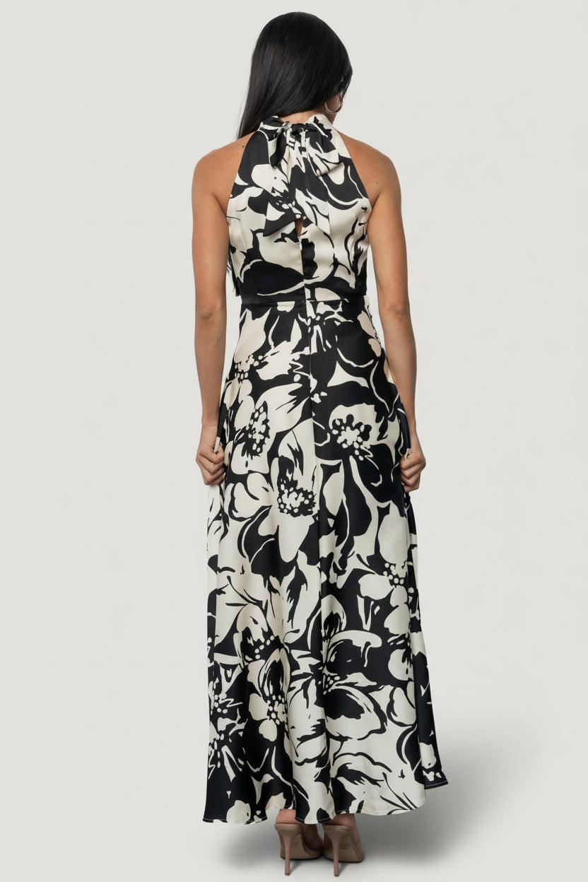 Baltic Born - Melodía Halter Maxi Dress