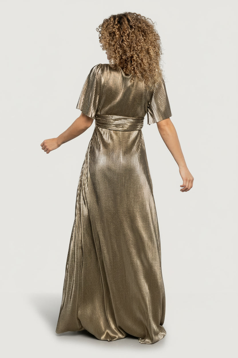 Baltic Born - Venetian Pleated Gown