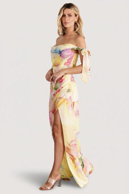 Baltic Born - Allegra Off Shoulder Maxi Dress