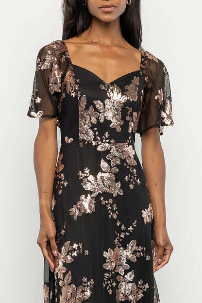 Baltic Born - Karina Sequin Maxi Dress