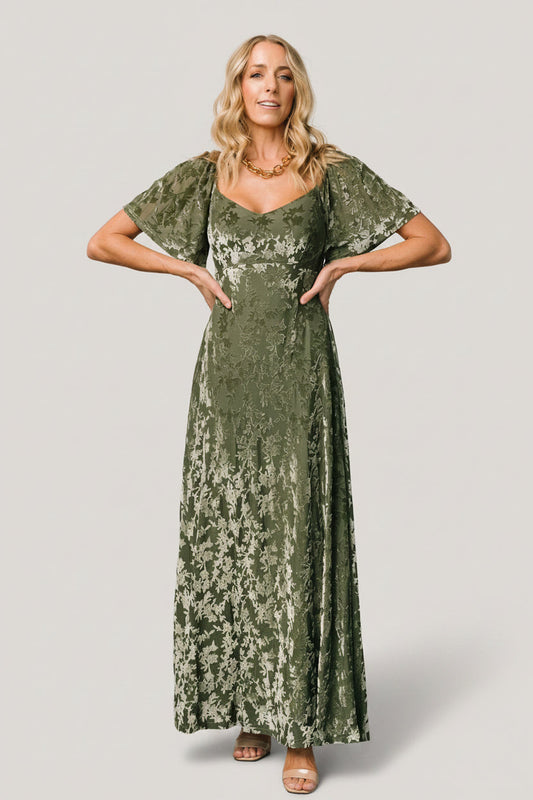 Baltic Born - Everley Velvet Maxi Dress