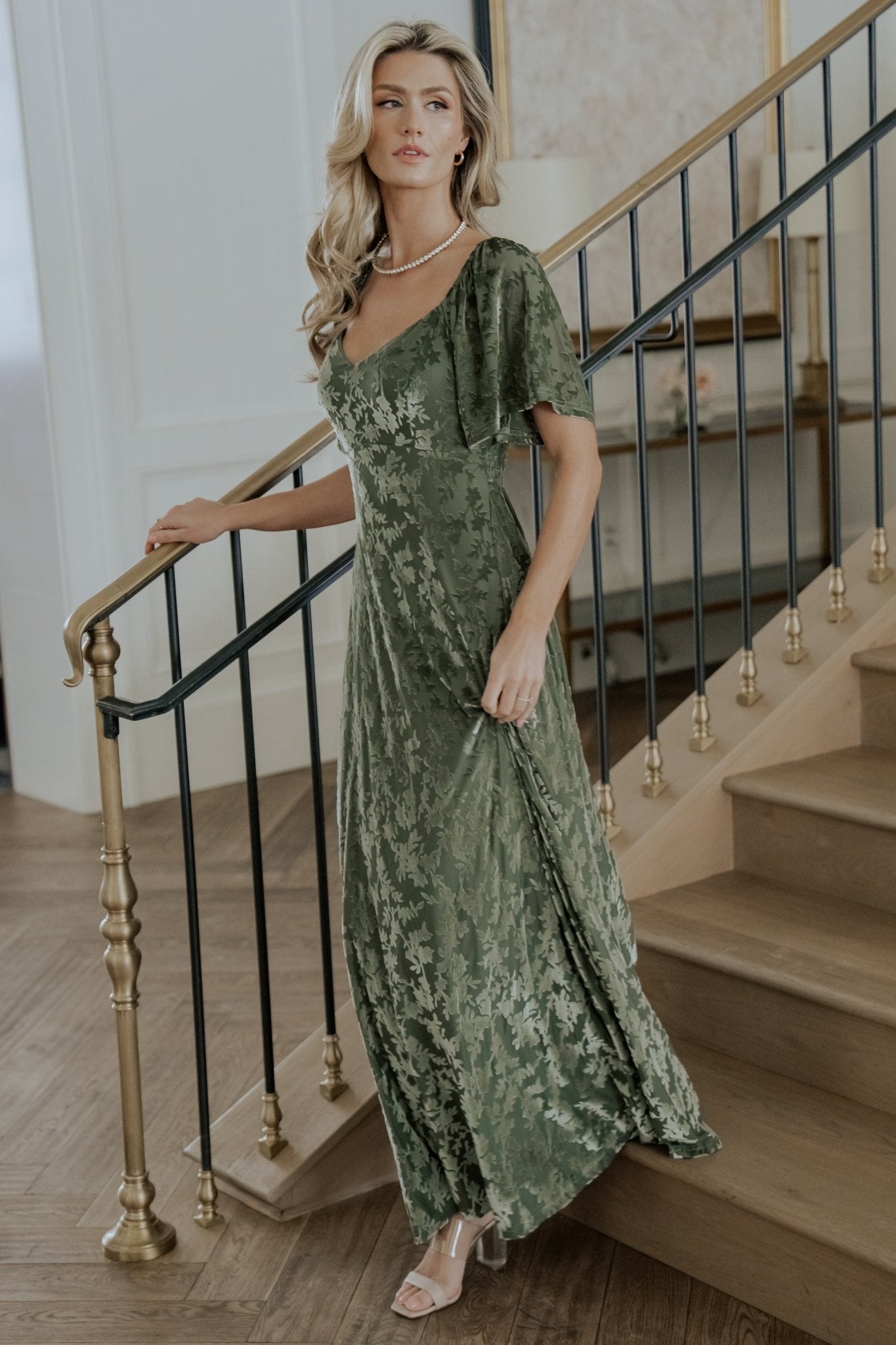 Baltic Born - Everley Velvet Maxi Dress