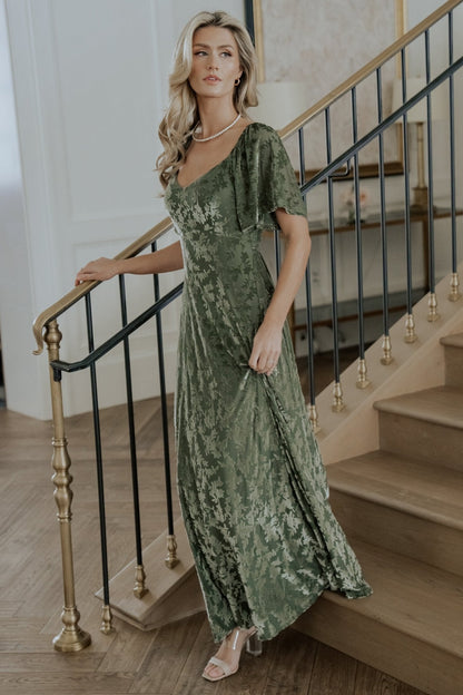 Baltic Born - Everley Velvet Maxi Dress
