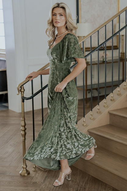 Baltic Born - Everley Velvet Maxi Dress
