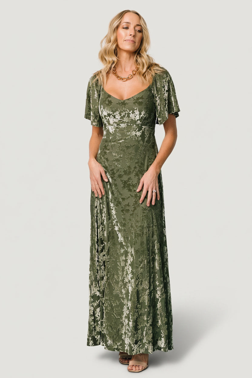 Baltic Born - Everley Velvet Maxi Dress