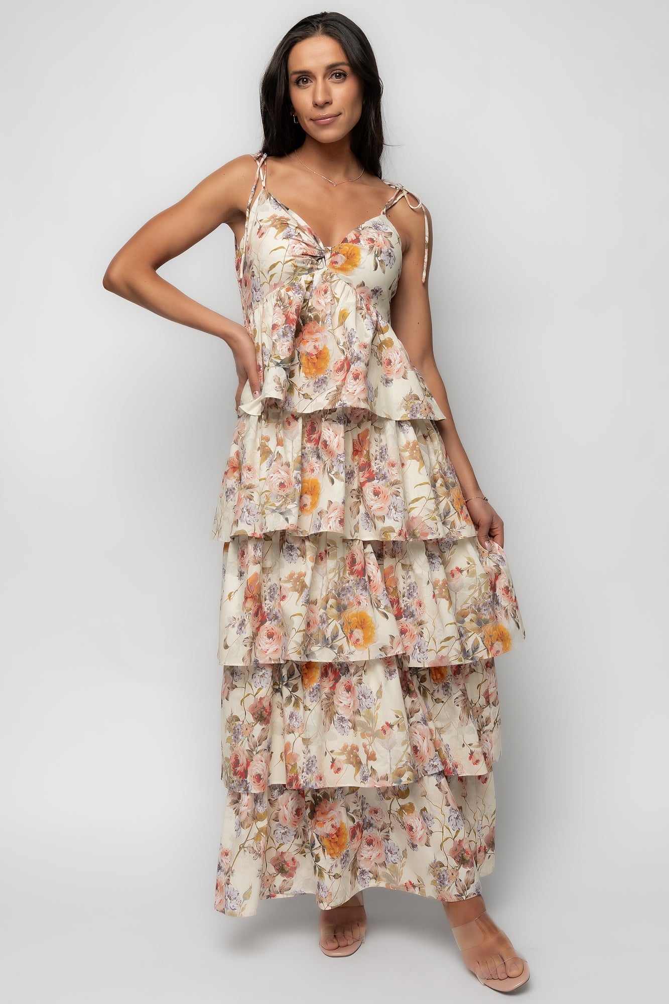 Baltic Born - Angelica Tiered Maxi Dress